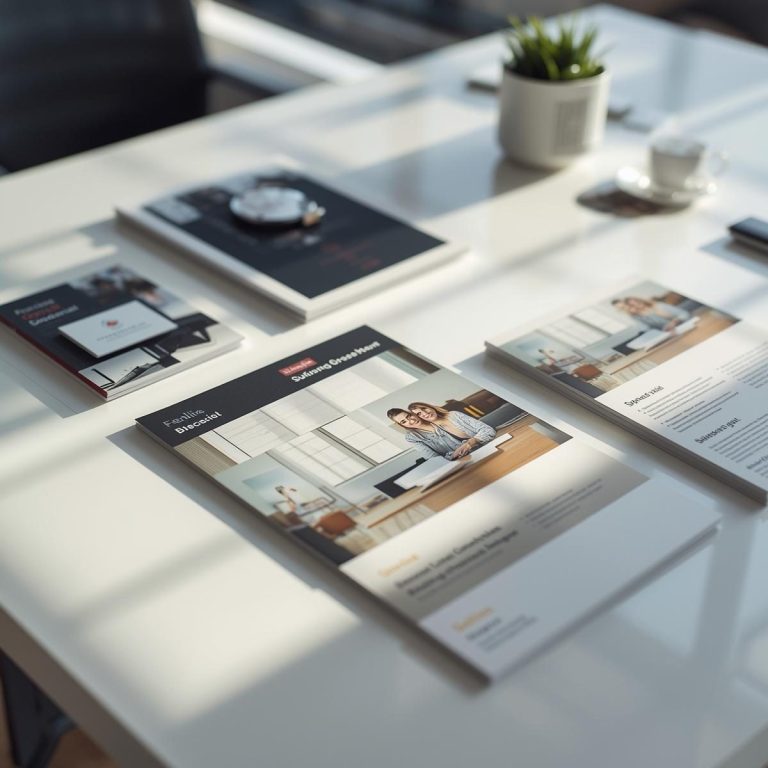 Print Design – kreative Drucksachen wie Flyer, Visitenkarten und Broschüren für Unternehmen